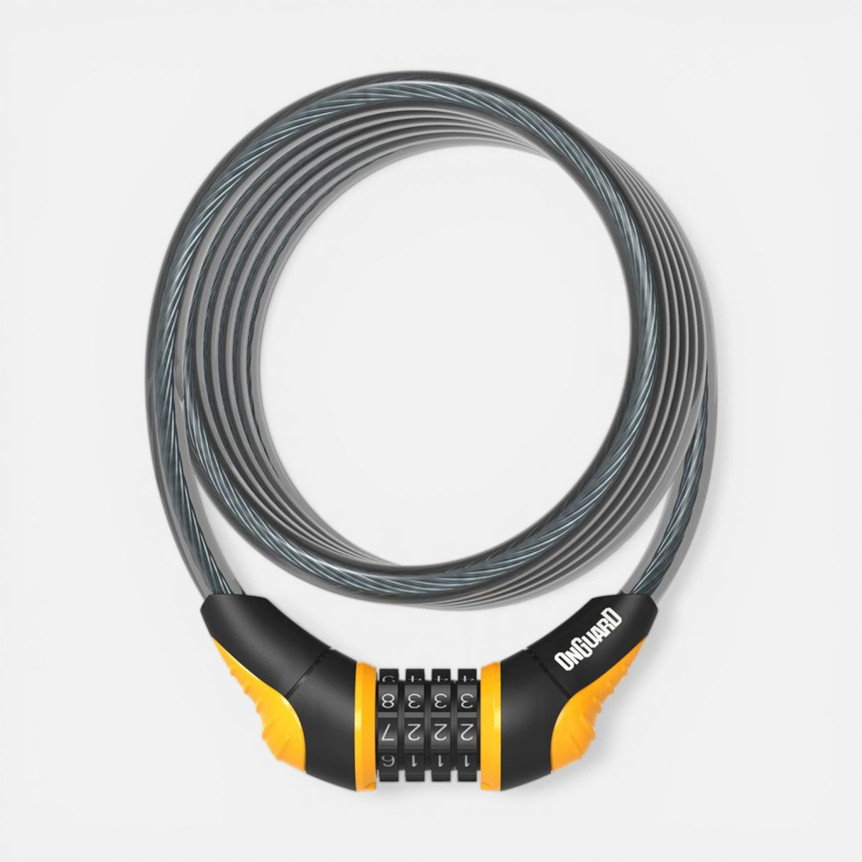 Antivol OnGuard Neon Coil Combo – 180 cm orange
