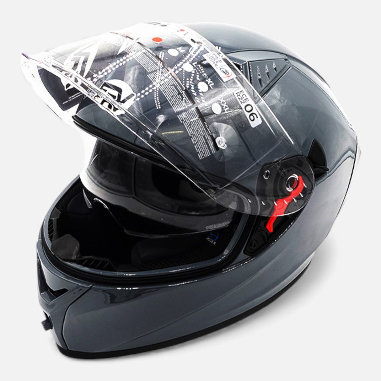 FRV Integralhelm, grau