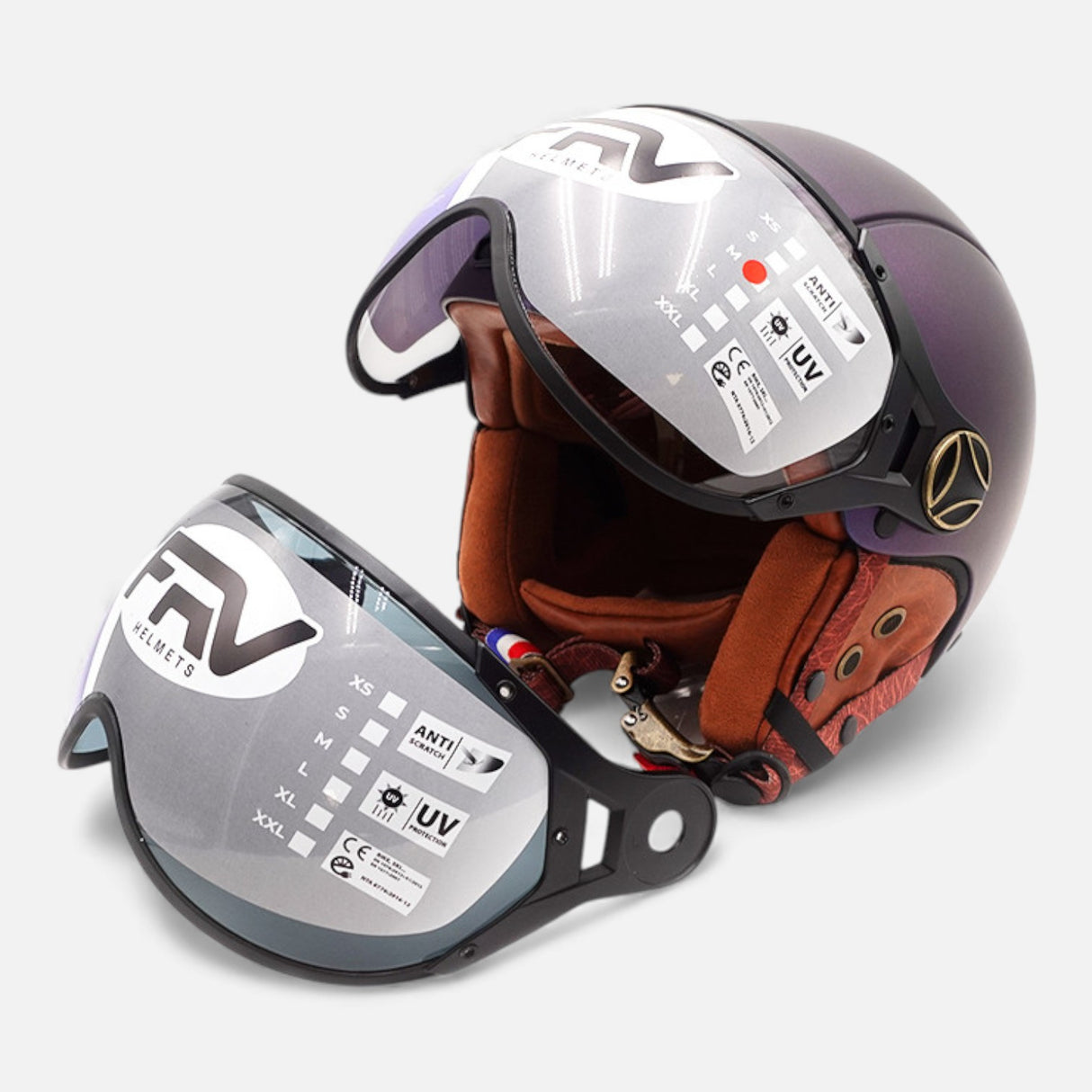 FRV Jethelm – Chamäleon Mattblau