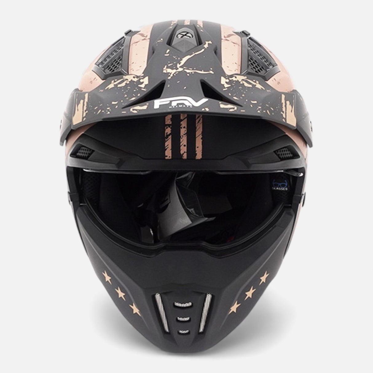 Street FRV Maverick Helm – Hero Gold