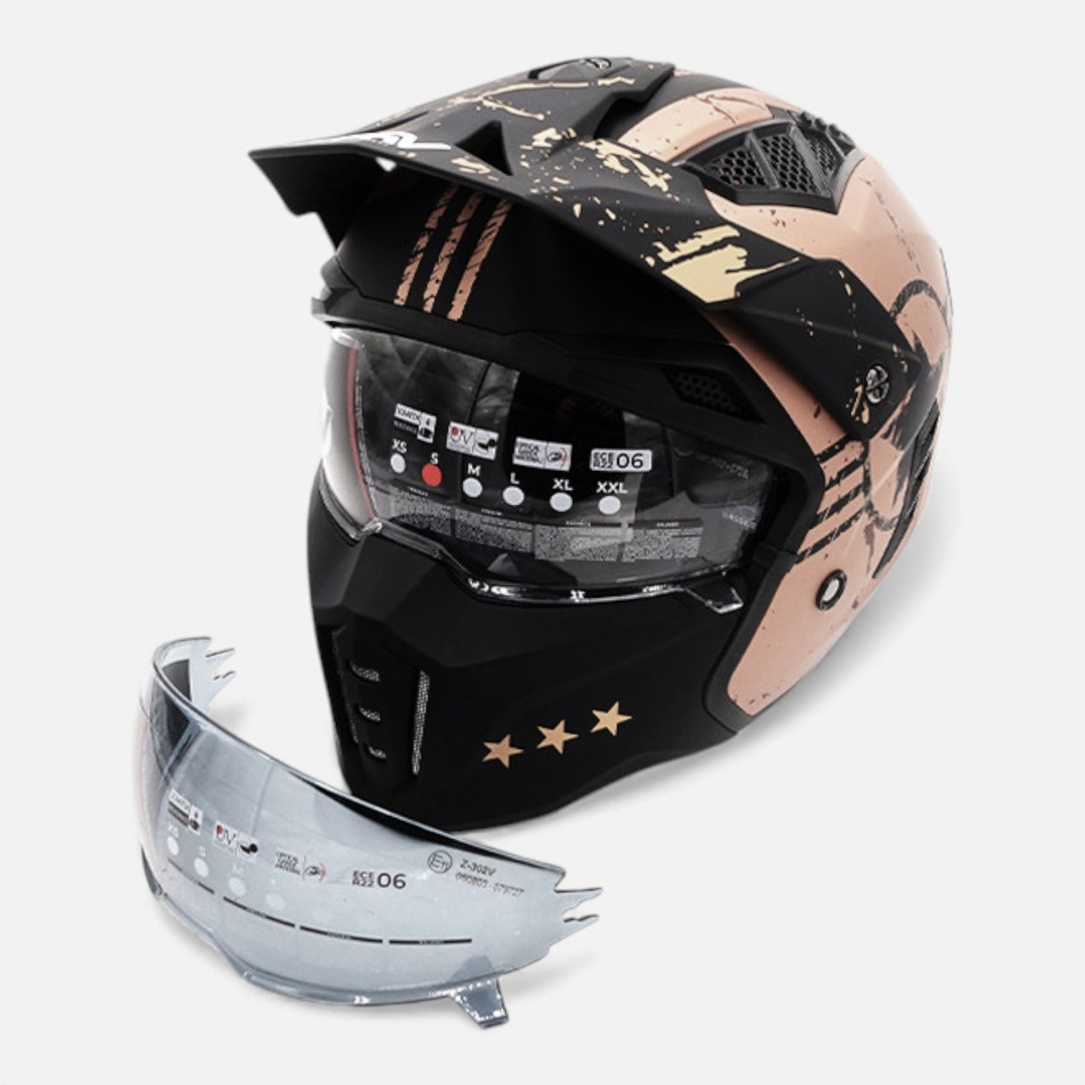Street FRV Maverick Helm – Hero Gold
