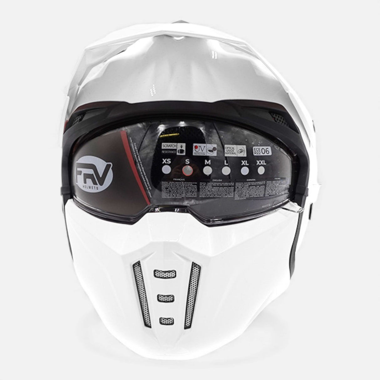 Casque Street FRV Trooper – Blanc