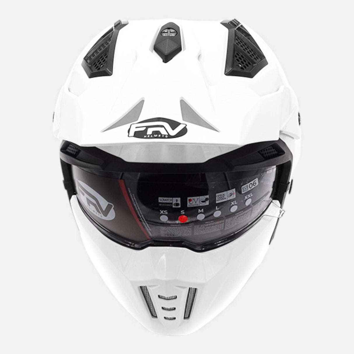Casque Street FRV Trooper – Blanc