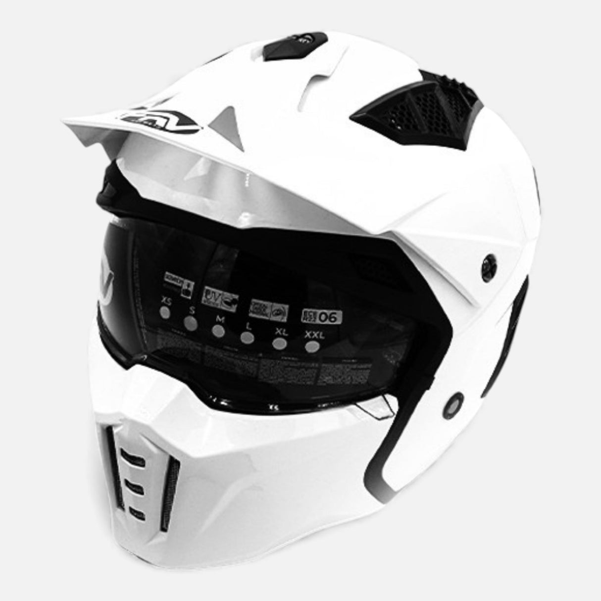 Casque Street FRV Trooper – Blanc