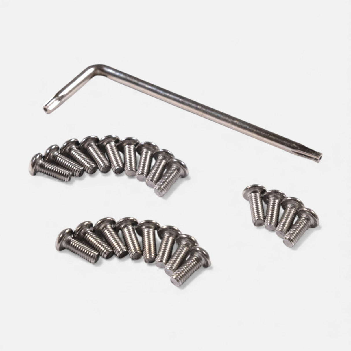 Vis cache batterie inox Xiaomi – Lot universel (x21)