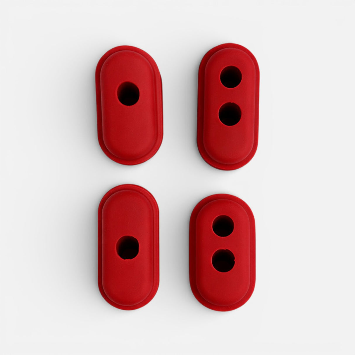 Lot passe-câbles rouges – Xiaomi M365, M365 Pro, Essential, 1S, Pro 2, Mi 3, Mi 3 Lite