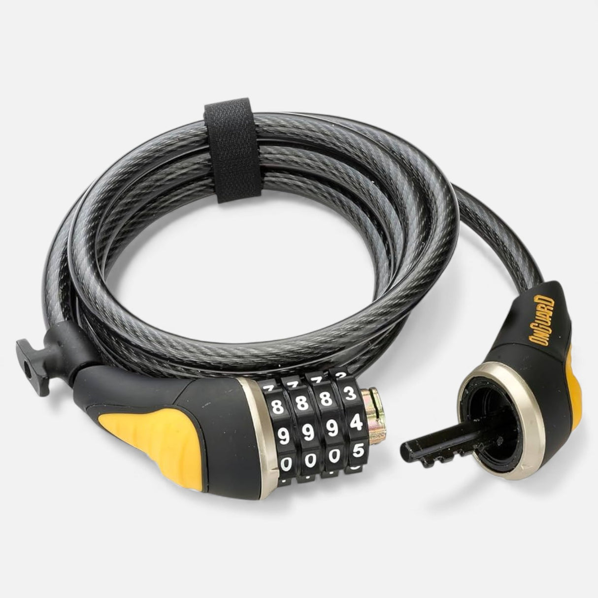 Antivol câble à code OnGuard Doberman Combo (185 cm x 12 mm)