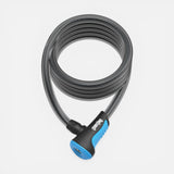 Antivol OnGuard Neon Coil – 180 cm bleu 