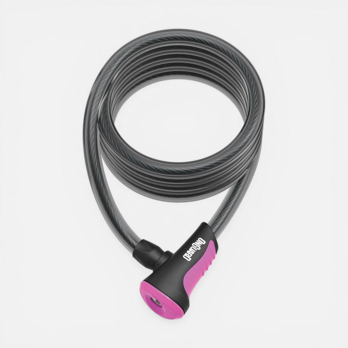 Antivol OnGuard Neon Coil – 180 cm rose 