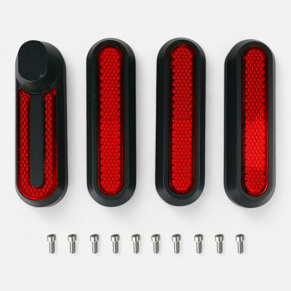 Cache-vis plastique réflecteurs Xiaomi – Rouge