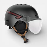 CASR Helm LED-Leuchte Anthrazitgrau Matt