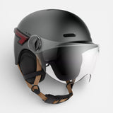 CASR Helm LED-Leuchte Anthrazitgrau Matt