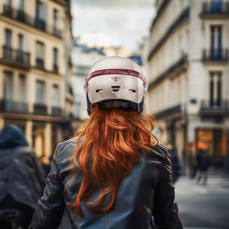 CASR Helmet LED Glow Pink