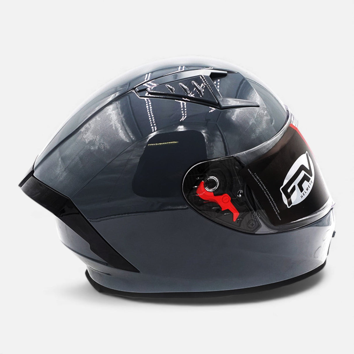 FRV Integralhelm, grau