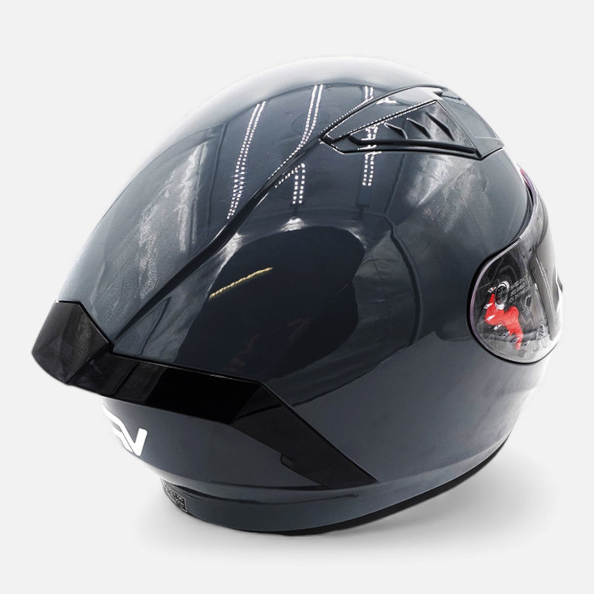 FRV Integralhelm, grau