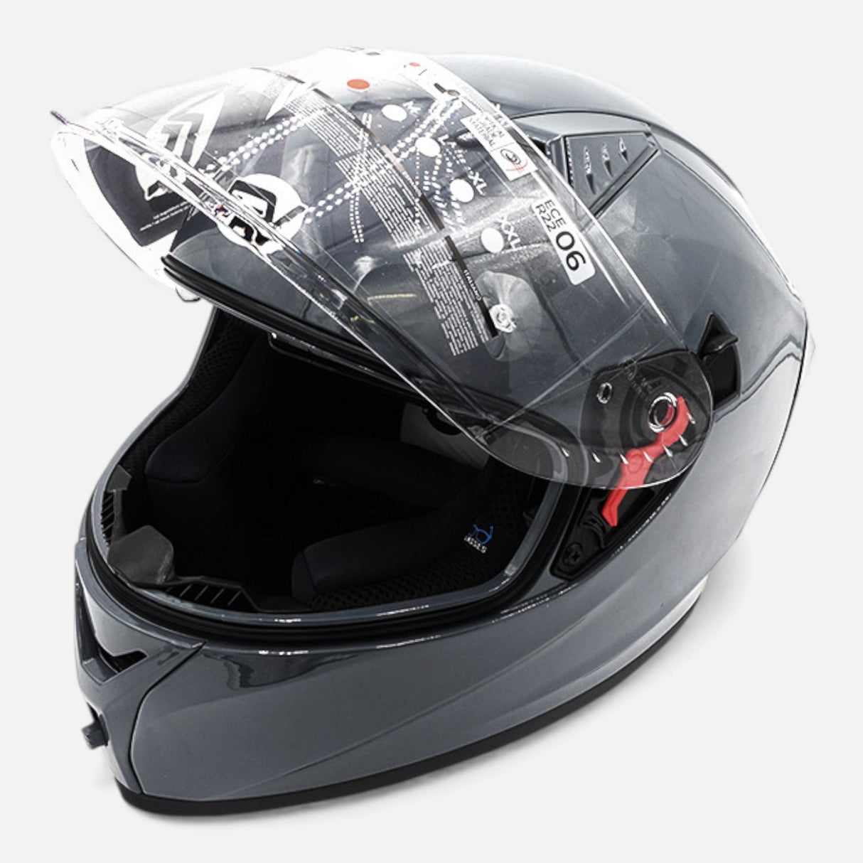 FRV Integralhelm, grau