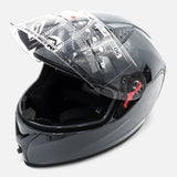 FRV Integralhelm, grau