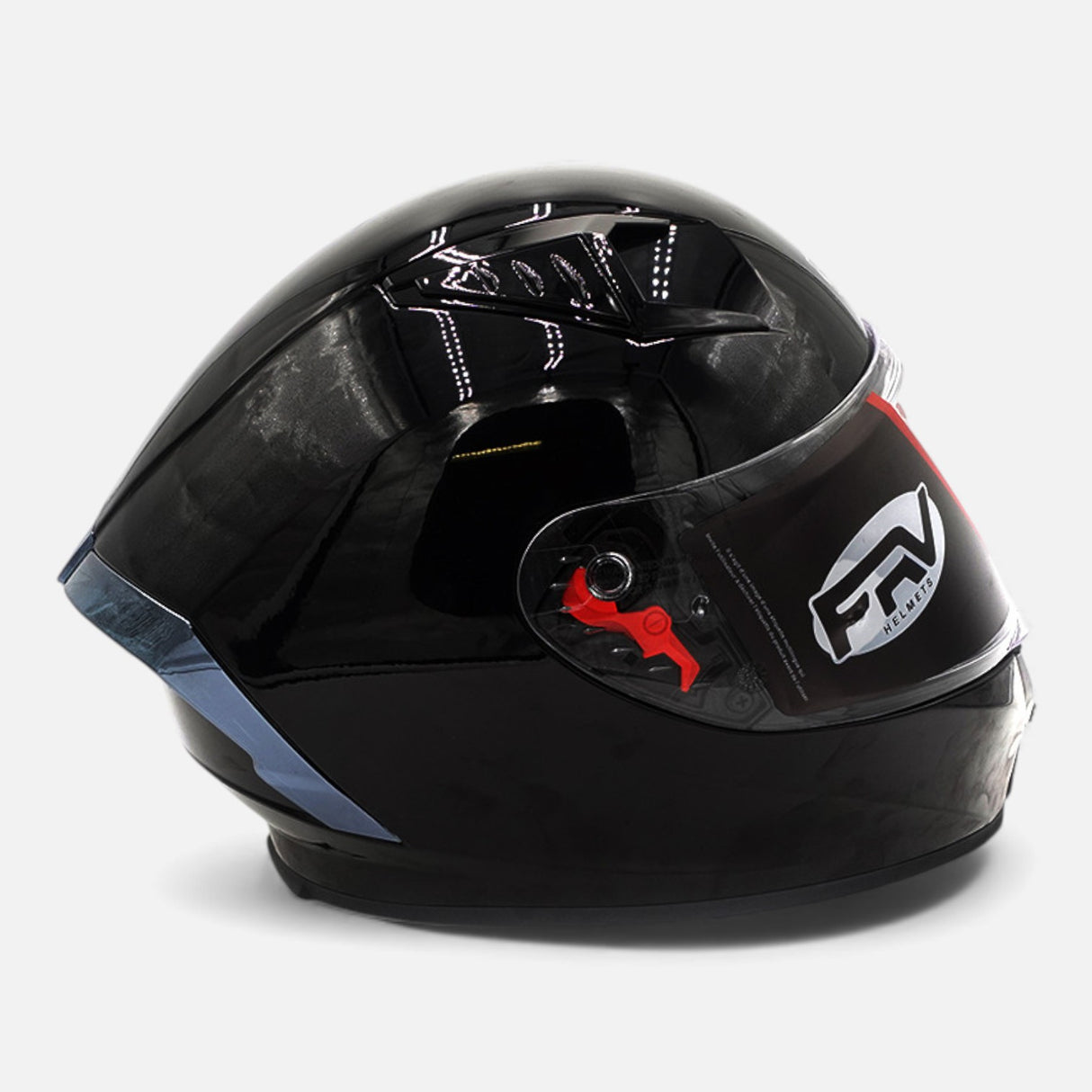 Casque intégral FRV noir brillant