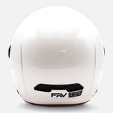 Casque JET FRV – Blanc brillant