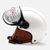 Casque JET FRV – Blanc brillant