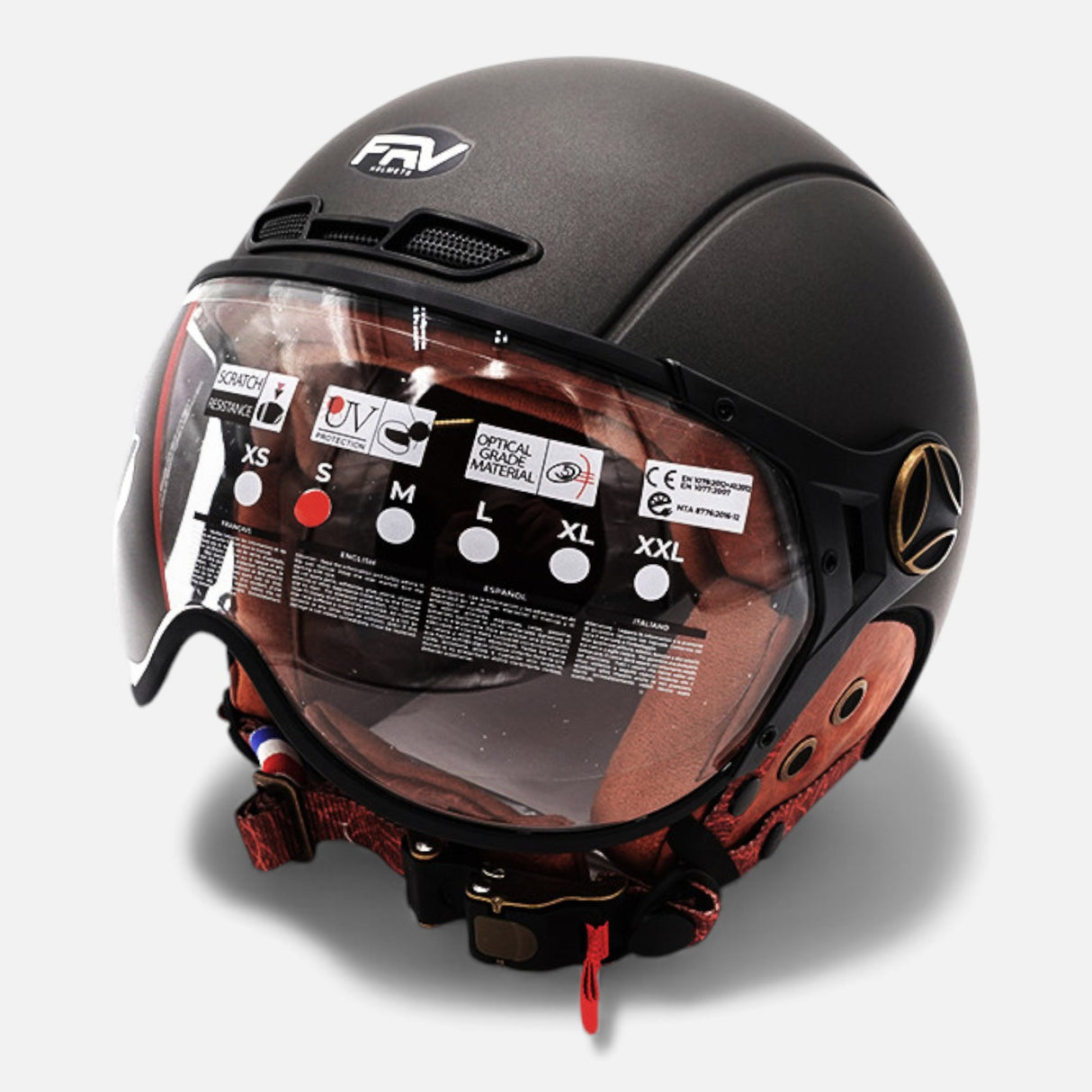 FRV Jethelm – Mattgraphitgrau