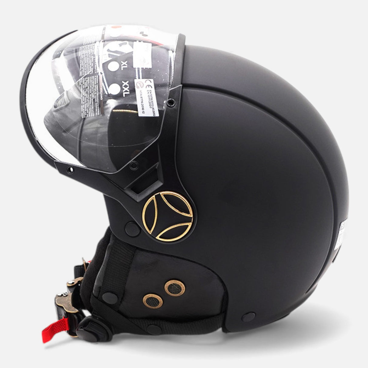 Casque JET FRV – Noir mat