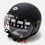 Casque JET FRV – Noir mat