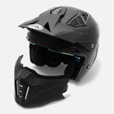 Casque Street FRV Panther – Noir mat