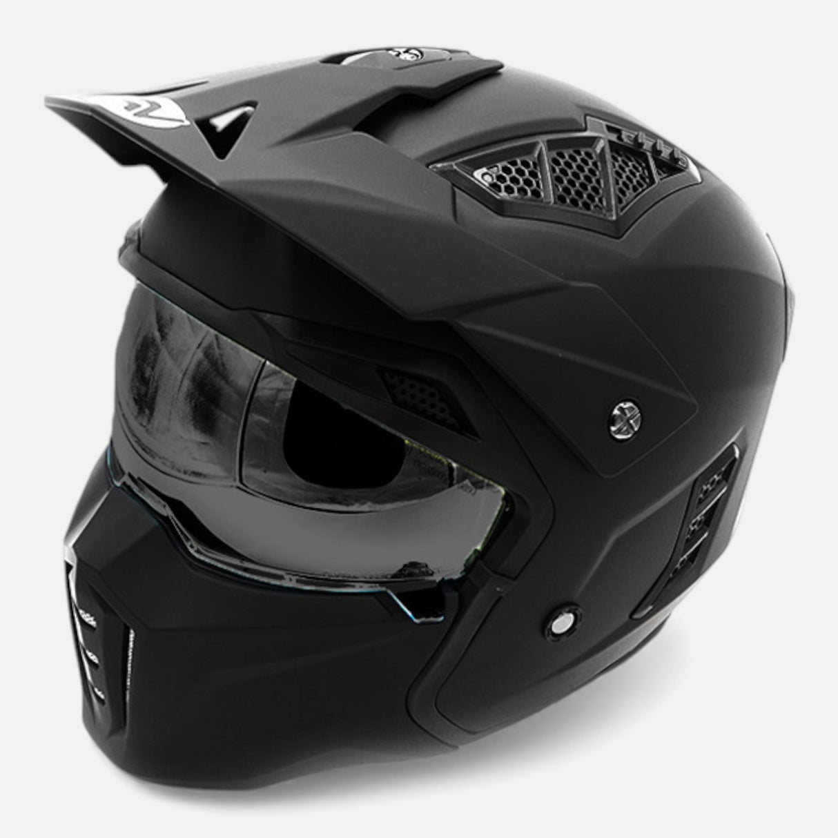 Casque Street FRV Panther – Noir mat