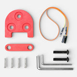 Kit de réhausse 10 pouces – Xiaomi M365, M365 Pro, 1S, Essential, Pro 2, Mi 3, Mi 3 Lite – Rouge