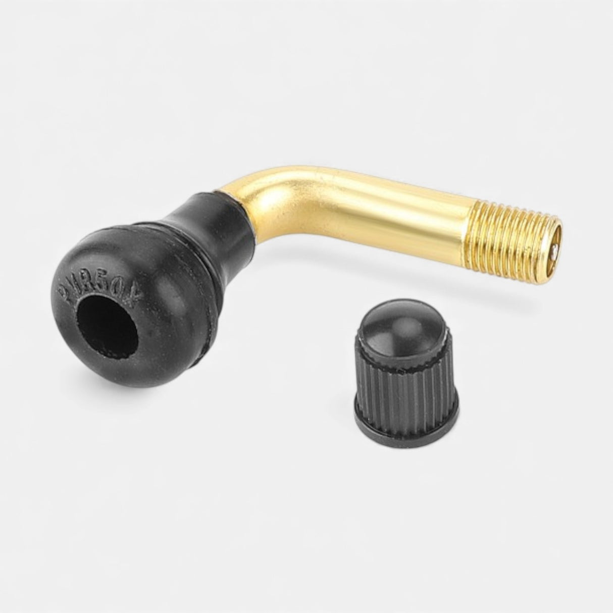90° angled tubeless valve for electric scooter